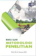 Buku Ajar Metodologi Penelitian