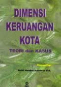 Dimensi Keruangan Kota Teori dan Kasus