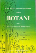 Ilmu Hayat Dalam Pertanian : Jilid 1 Botani