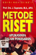 Metode Riset: Aplikasinya dalam Pemasaran