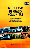Model CSR Berbasis Komunitas