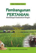 Pembangunan Pertanian: membangun kedaulatan pangan