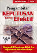 Pengambilan Keputusan yang Efektif