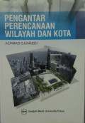 Pengantar Perencanaan Wilayah dan Kota