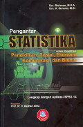 Pengantar Statistika : untuk penelitian, pendidikan, sosial, komunikasi, ekonomi dan bisnis