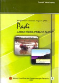 Pengelolaan Tanaman Terpadu (PTT)Padi Lahan Rawa Pasang Surut