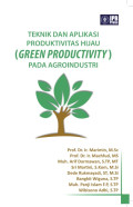 Teknik dan Aplikasi Produktivitas Hijau pada Agroindustri